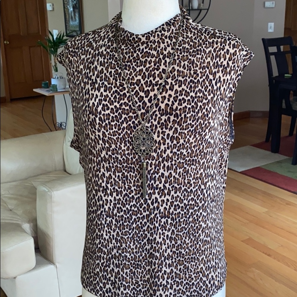 Super sexy stretchy leopard print tank top
